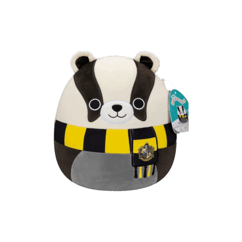 Squishmallow (25cm) Harry Potter Hufflepuff Badger
